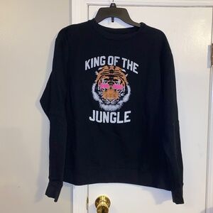 Shop local Kentucky size medium tiger jungle crewneck sweatshirt